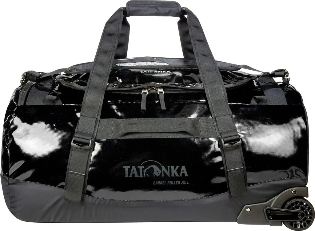 Tatonka Barrel Roller M Sac de Voyage Trolley Black Noir 60L - 75cm