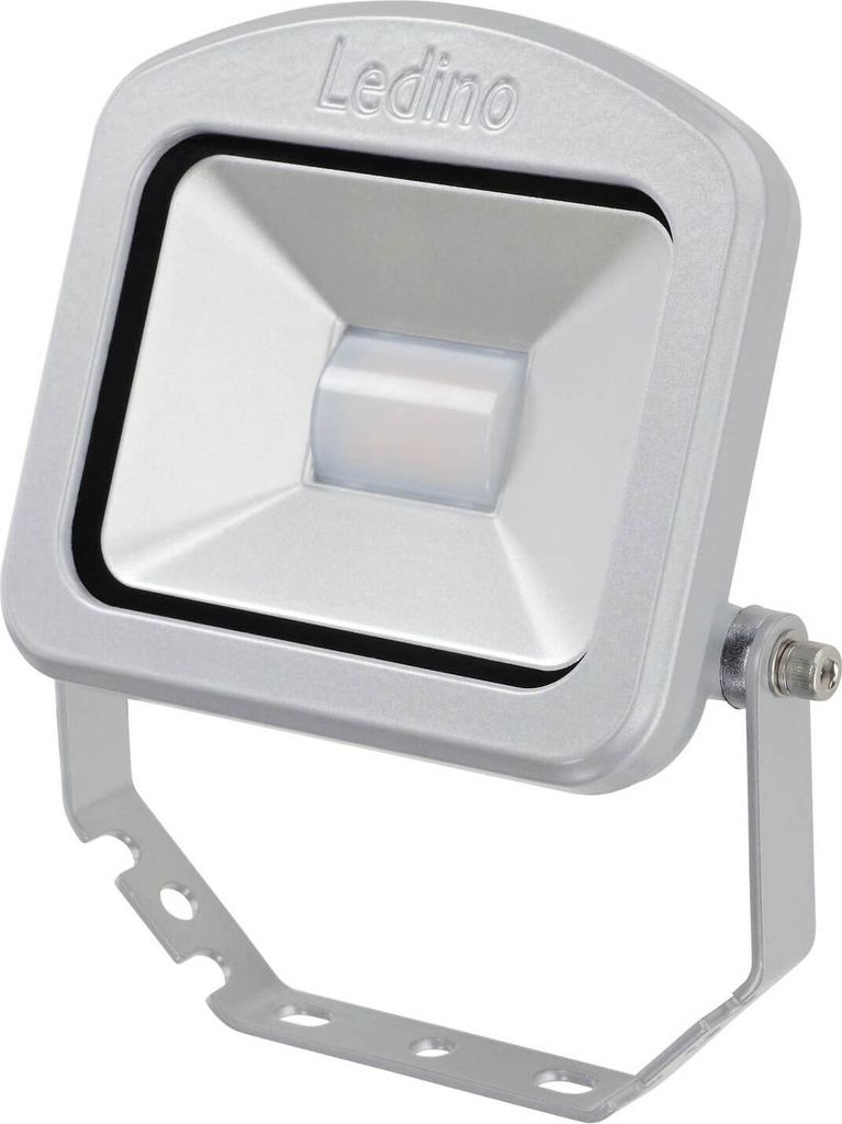 Ledino LED-Strahler Charlottenburg Fluter, Spotlicht 10SW, 10W, 3000K, silber warmweiss