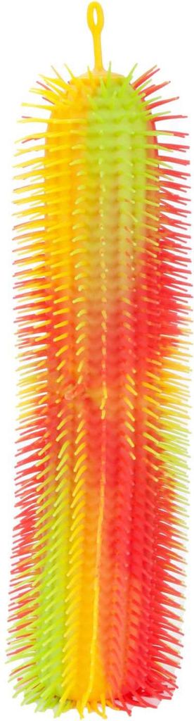 Toi-Toys PUFFERZ Rainbow 50 cm – Bunte Pufferfigur, Stressball & Fidget Toy orange/gelb/rot
