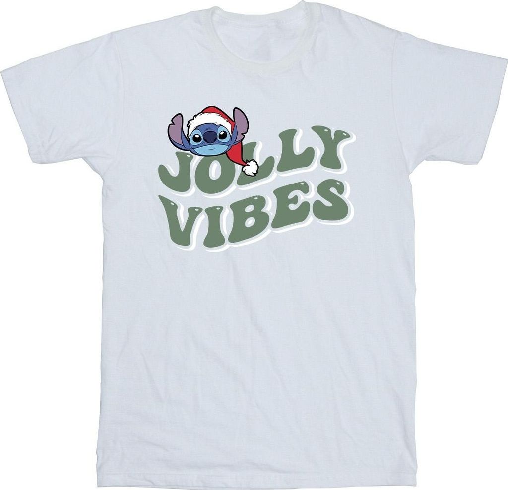 Disney - "Jolly Chilling Vibes" T-Shirt für Herren BI33827 (M) (Weiß)