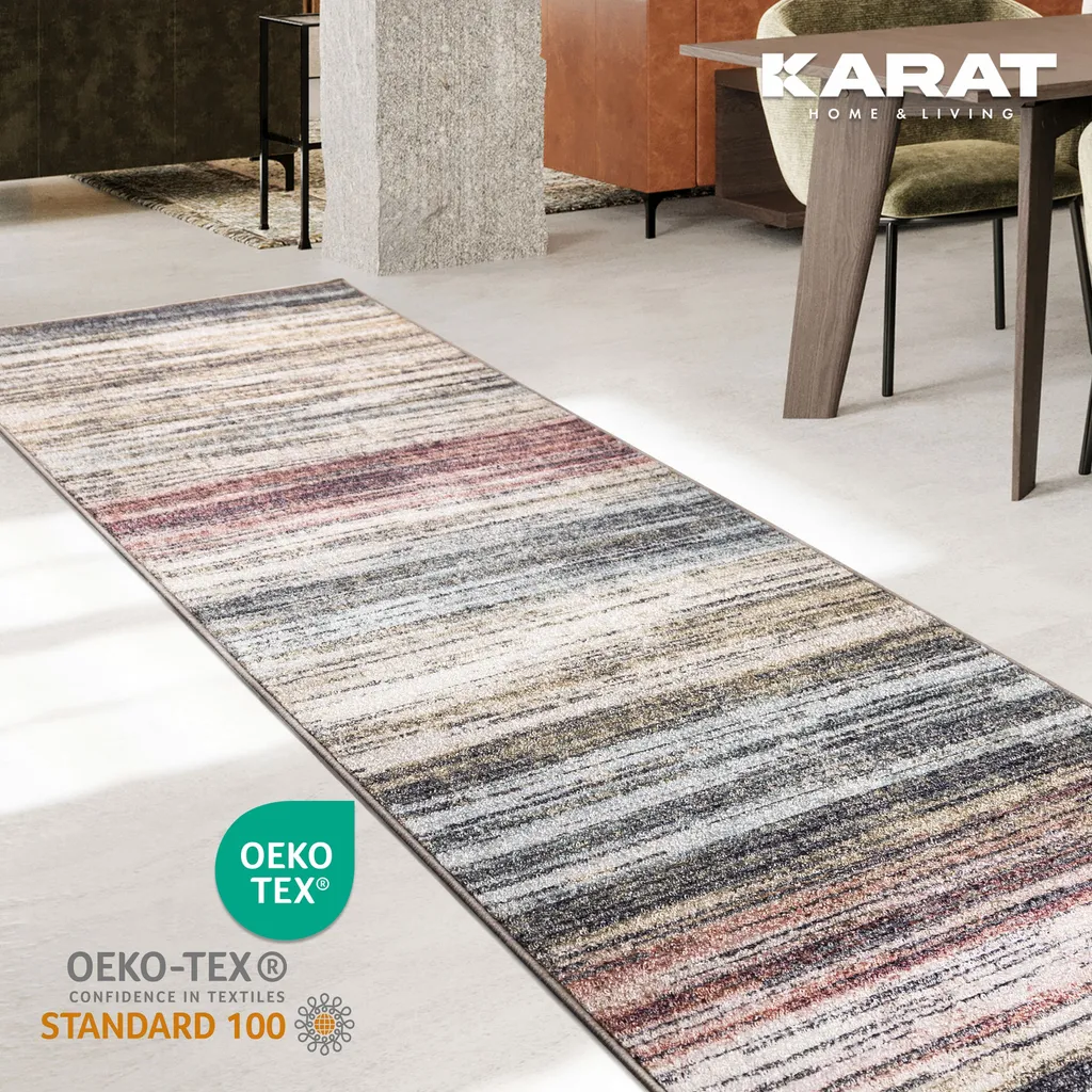 Tapis de couloir pour entrée et salon protection de sol 80x500 cm