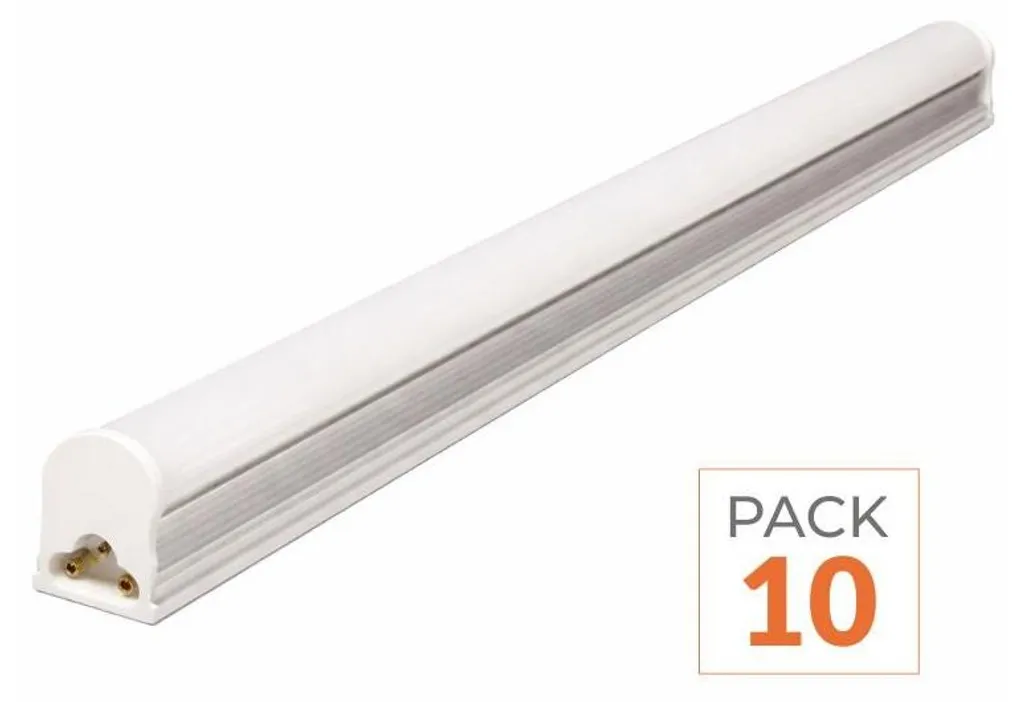 Tube Néon LED 120cm T5 18W Pack de 10 - Blanc Froid 6000K-8000K Haute Qualité
