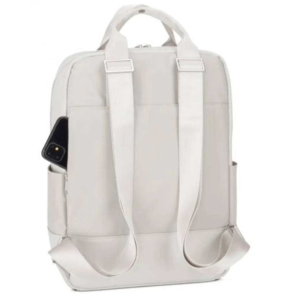 Sac à dos urbain gris chiné Série City-Vibe 20L avec compartiment PC