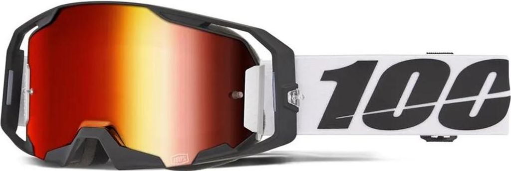 100percent Armatic Offroad-brille Weiß Clear Weiß Clear