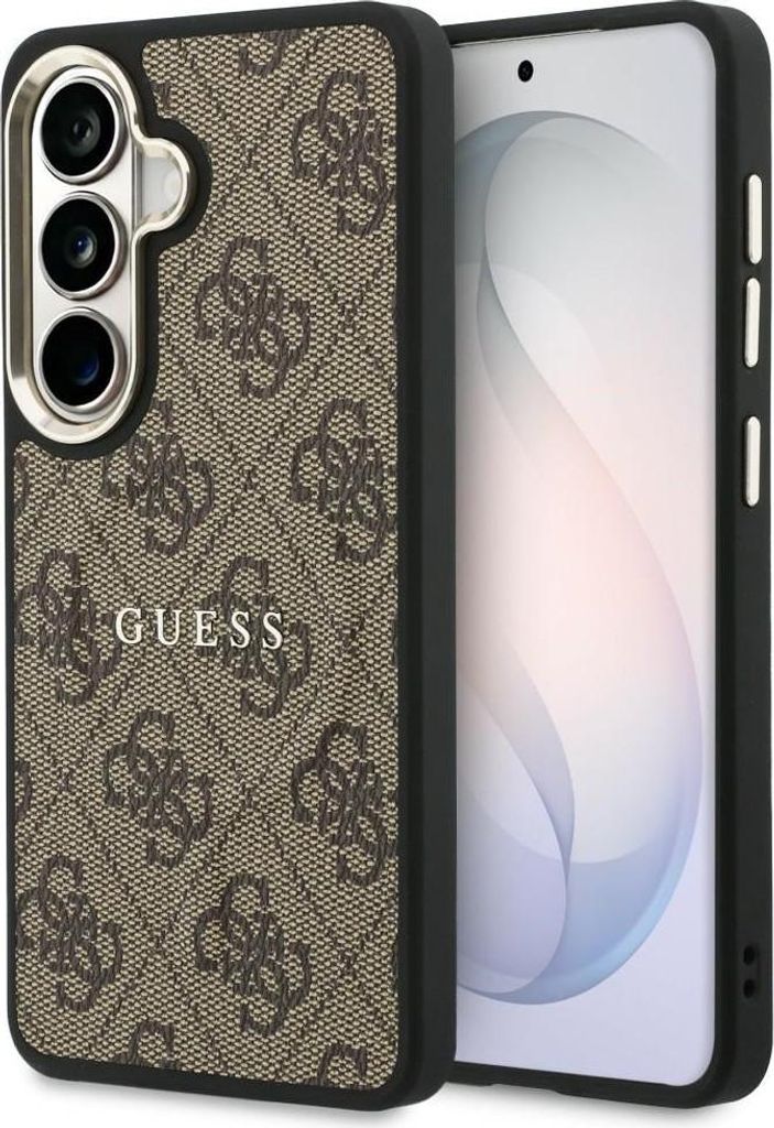 GUESS case passend für SAMSUNG S26 Plus GUHMS26MP4MSEGCW (4G Embossed Ring kompatibel mit MagSafe) brown