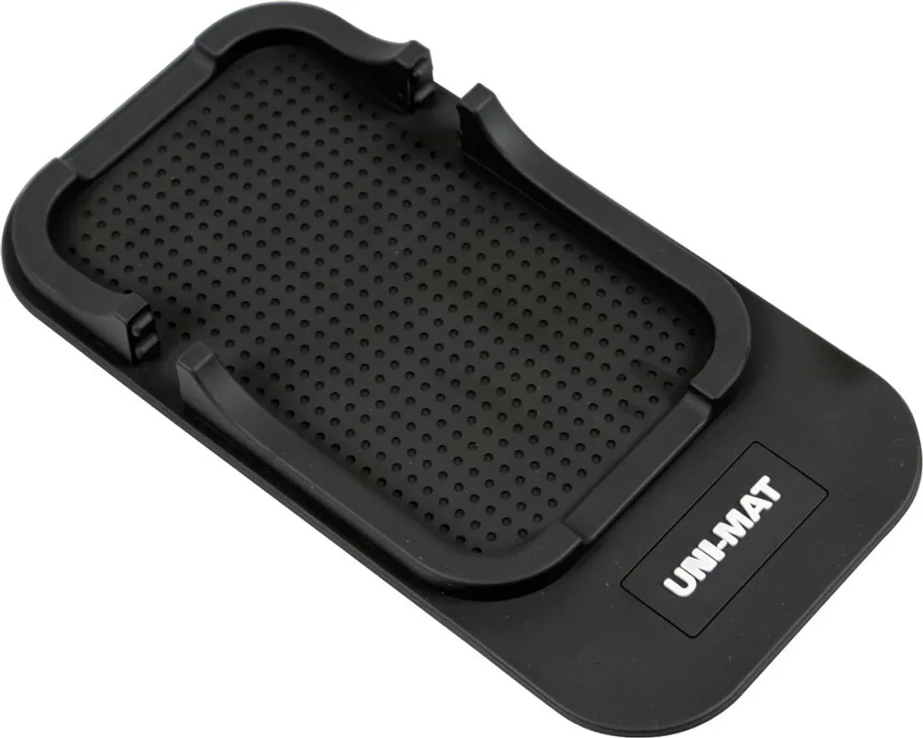 Lampa Uni-Mat Tappetino Antiscivolo Auto 185x95 mm con Portacellulare