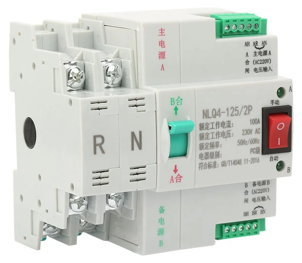 Inverseur de Source Automatique 100A 230V pour Secours Électrique - 2