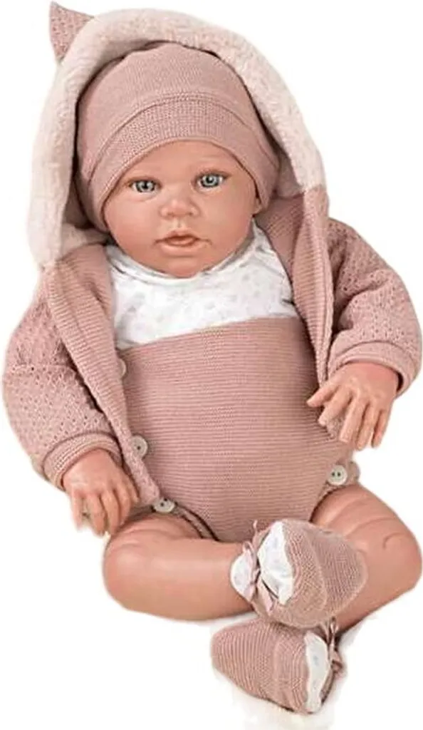 Poupée bébé Arias Elegance Anuk 54 cm - Grand poupon réaliste de luxe