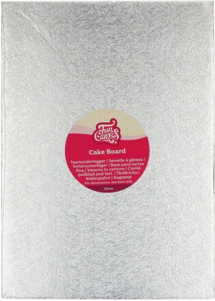 FunCakes Tortenplatten Drum länglich 45,5 x 35,5 cm / 1cm  Produktbild 3