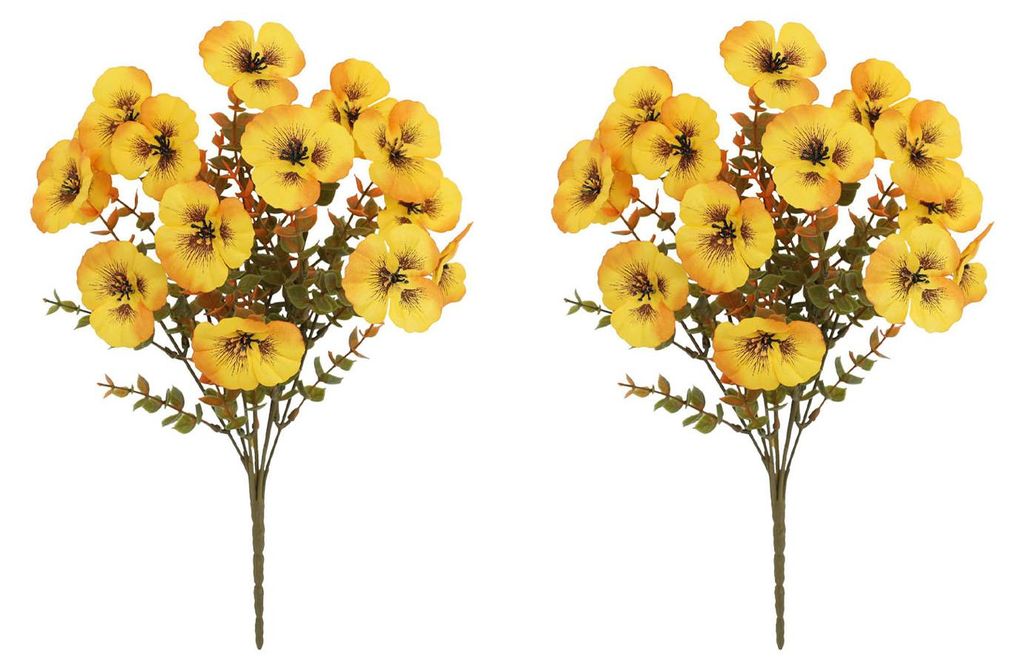 Dekorative Kunstblumen in leuchtenden Farben, wiederverwendbar, naturgetreu, pflegeleicht, kein Gießen nötig, farbecht – ideal für Hochzeits- ...