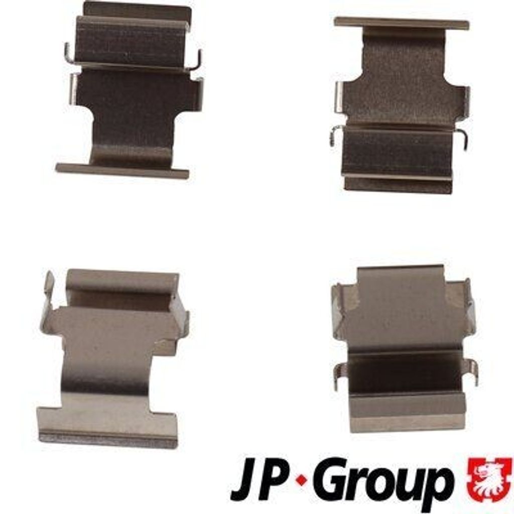 JP GROUP 3964002510 Zubehörsatz Scheibenbremsbelag Hinten passend für PEUGEOT 3008 SUV (M) 3008 (0U) 4007 (VU, VV) 4008 SUV für CITROËN C-CROSS...