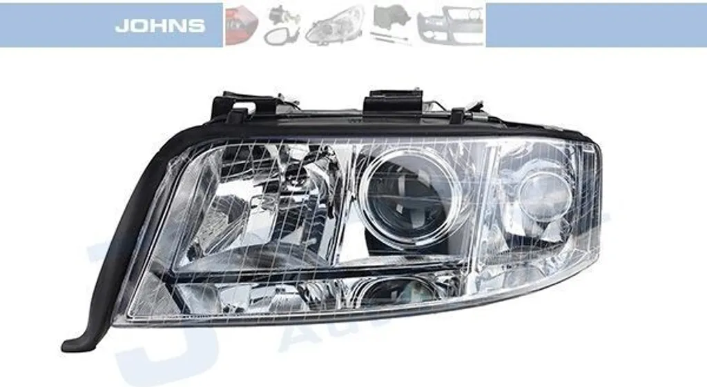 Faro Sinistro Audi A6 4B Johns (99-01) Xeno D2S H7 OEM 4B0941029Q - 8