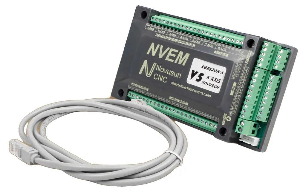 Contrôleur CNC 4 axes Ethernet pour automatisation et fraisage aluminium