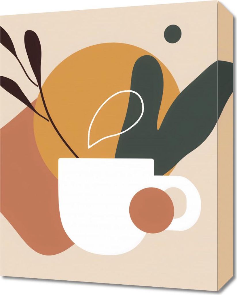 Bild 40x50cm Morgenkaffee