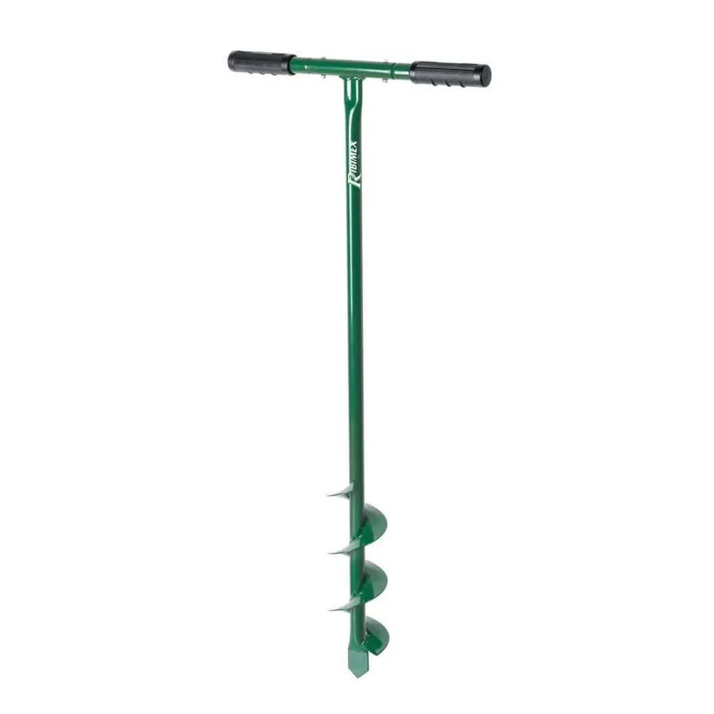 Tarière manuelle de jardin RIBIMEX 100mm pour trous de plantation