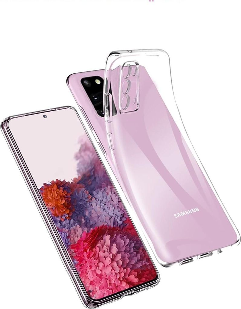 Handyhülle für Samsung Galaxy S25 Plus Transparent Durchsichtig Silikon Schutzhülle Hülle Case