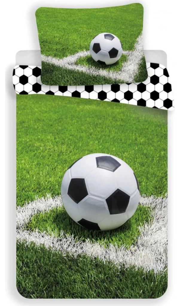 Voetbal Dekbedovertrek Corner - Eenpersoons - 140 x 200 cm Productafbeelding 