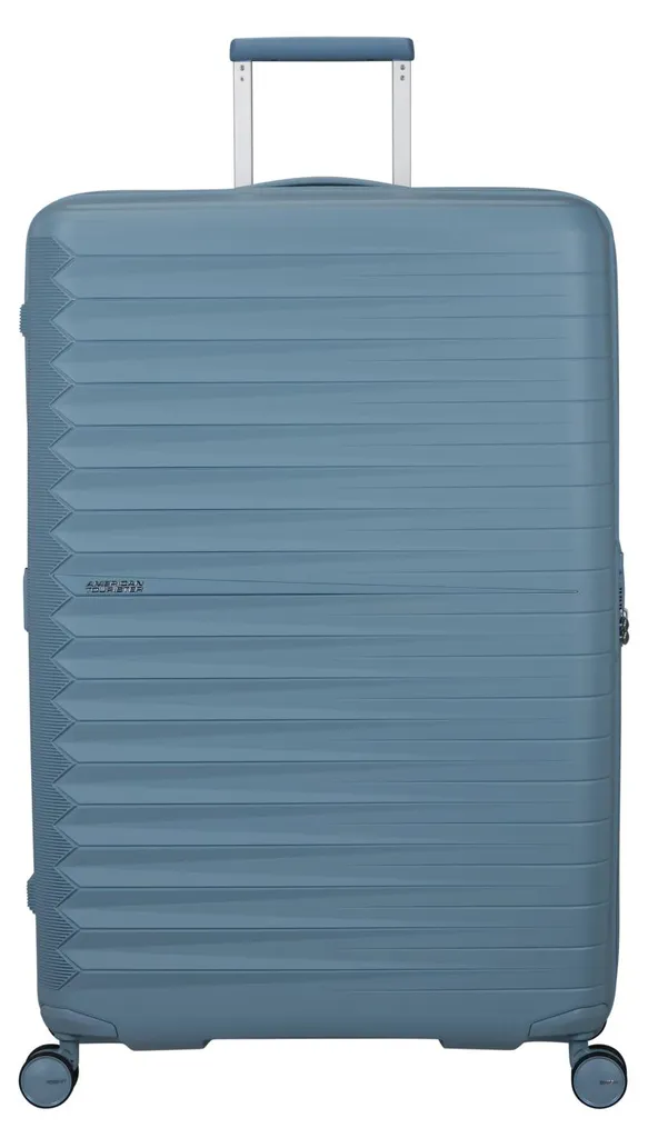 Valise TSA American Tourister Fastforward 82cm Extensible Bleu Acier 4R