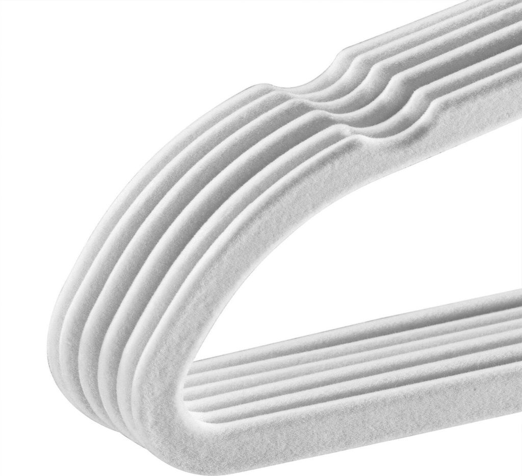 Juskys Kleiderbügel Samt 30er Set - Bügel rutschfest, Produktbild 8