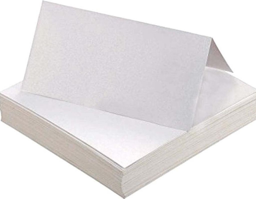 50pcs Pcs Tischkarten, 2 X 4 Zoll Blank Fillable Bankett Sitz Karte Für Tisch Einstellung, Escort-Karte, Hochzeit Tischkarten Für Hochzeit