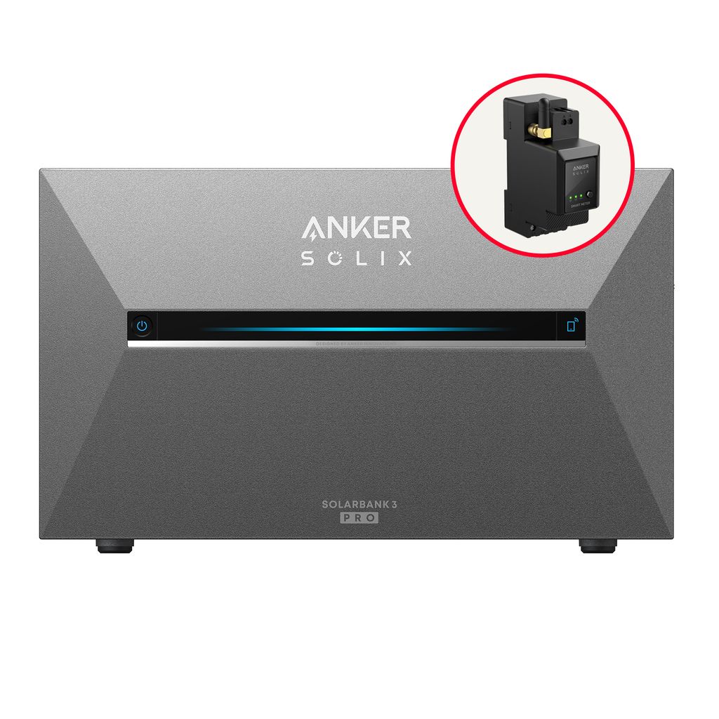 Anker SOLIX Solarstromspeicher Solarbank 3 E2700 Pro für Balkonkraftwerk,4 MPPT,LiFePO4,2700WH