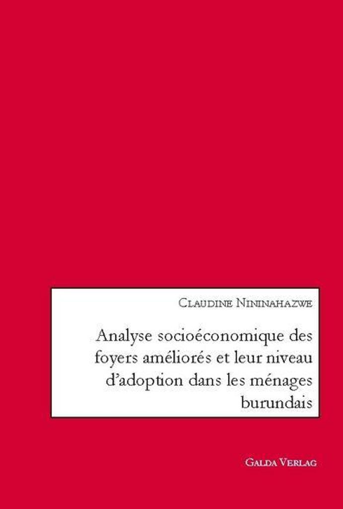 Analyse socioéconomique des foyers améliorés et leur niveau d'adoption dans les ménages burundais