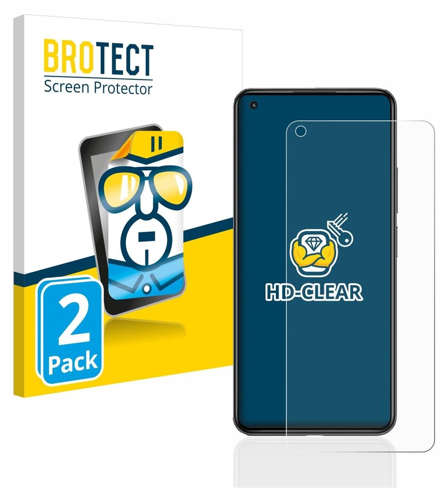 2x Für Xiaomi Mi 11 Lite 5G Schutzfolie BROTECT Produktbild 