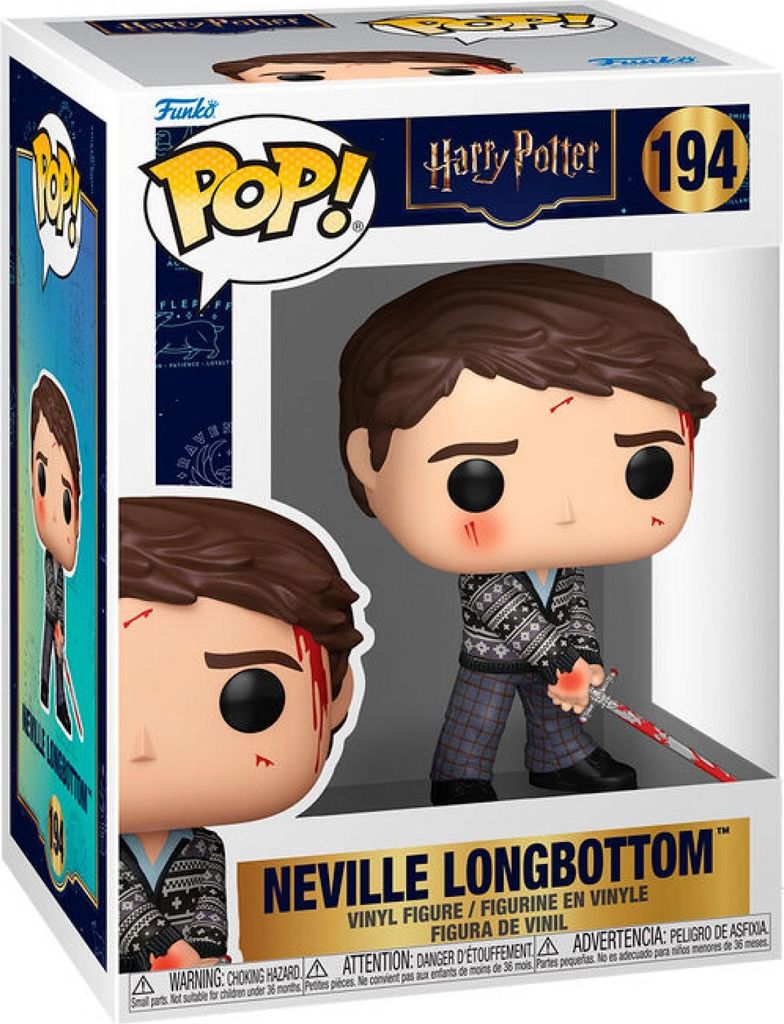 FUNKO POP! Vinyl Figur Harry Potter Neville Longbottom with Gryffindor Sword 194