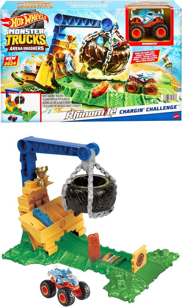 Hot Wheels Monster Trucks HTP18, 4 rok/roky, Plast, Kov, Obrázek produktu 