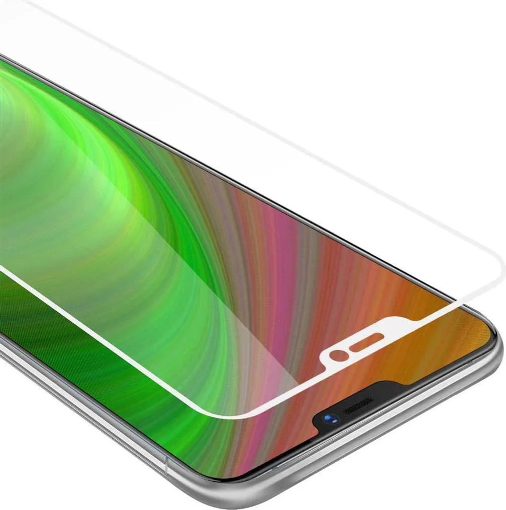 Screen Protector Vivo X21 Cadorabo - Vetro Blindato Bianco Display
