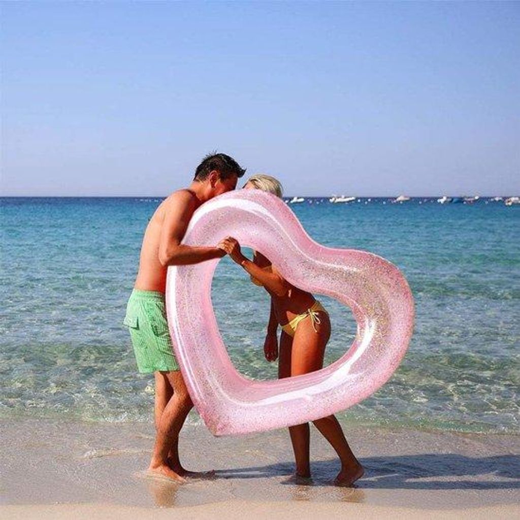 Luftfähiges Schwimmband, Schwimmbadspielzeug, Party, Liebe, 120 cm, Erwachsene, Vergnügen