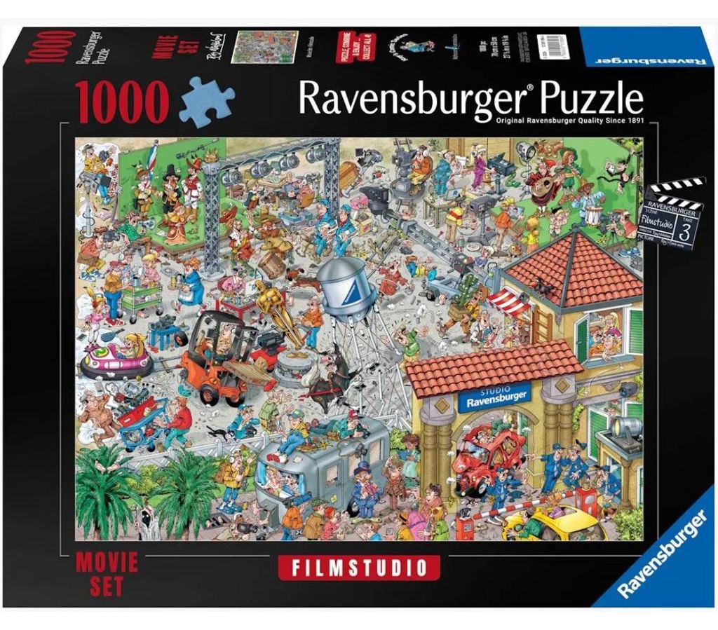 Puzzle Ravensburger "Ray's Comic" - Filmstudio, 1000 Zdjęcie produktu 
