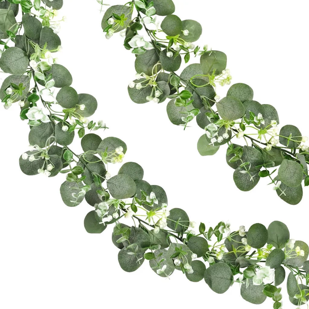 Eucalyptus Artificiel Mural 1,8m : Décoration Sans Entretien pour Fête