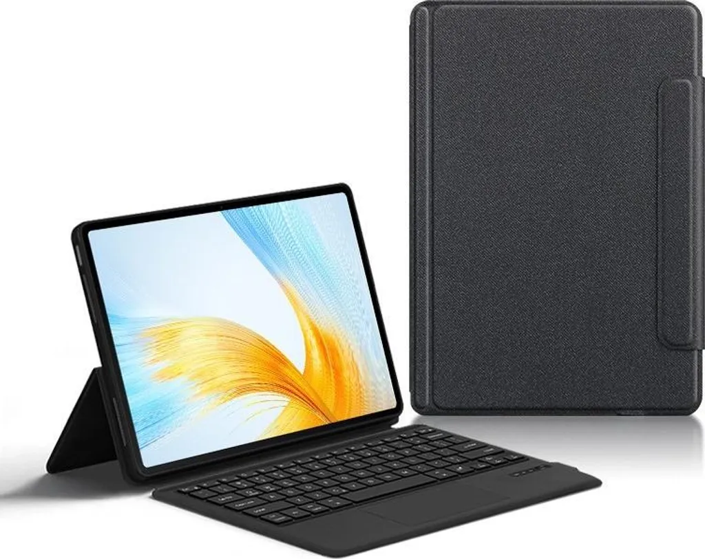 INF Custodia con tastiera touchpad 2 in 1 per Honor MagicPad 2 da 12,3 pollici