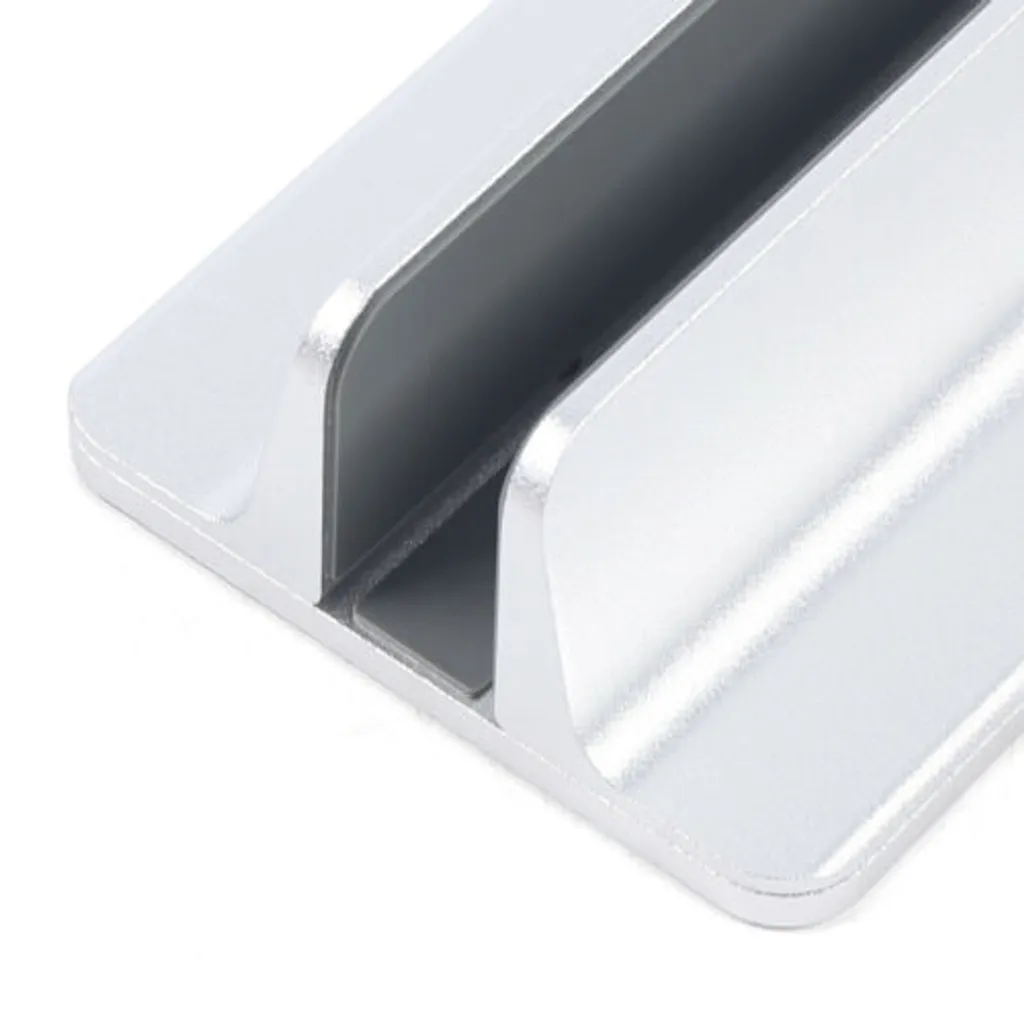 Support vertical bureau pour ordinateur portable et tablette en aluminium
