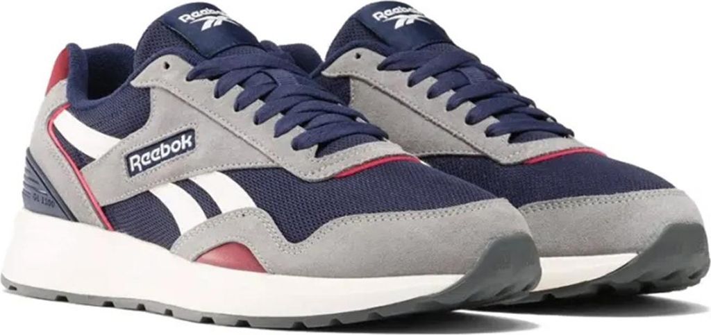 Reebok Uni GL1100 Sport Sneaker Freizeitschuhe 100201237 Blau/Grau/Rot, Schuhgröße:38.5 EU