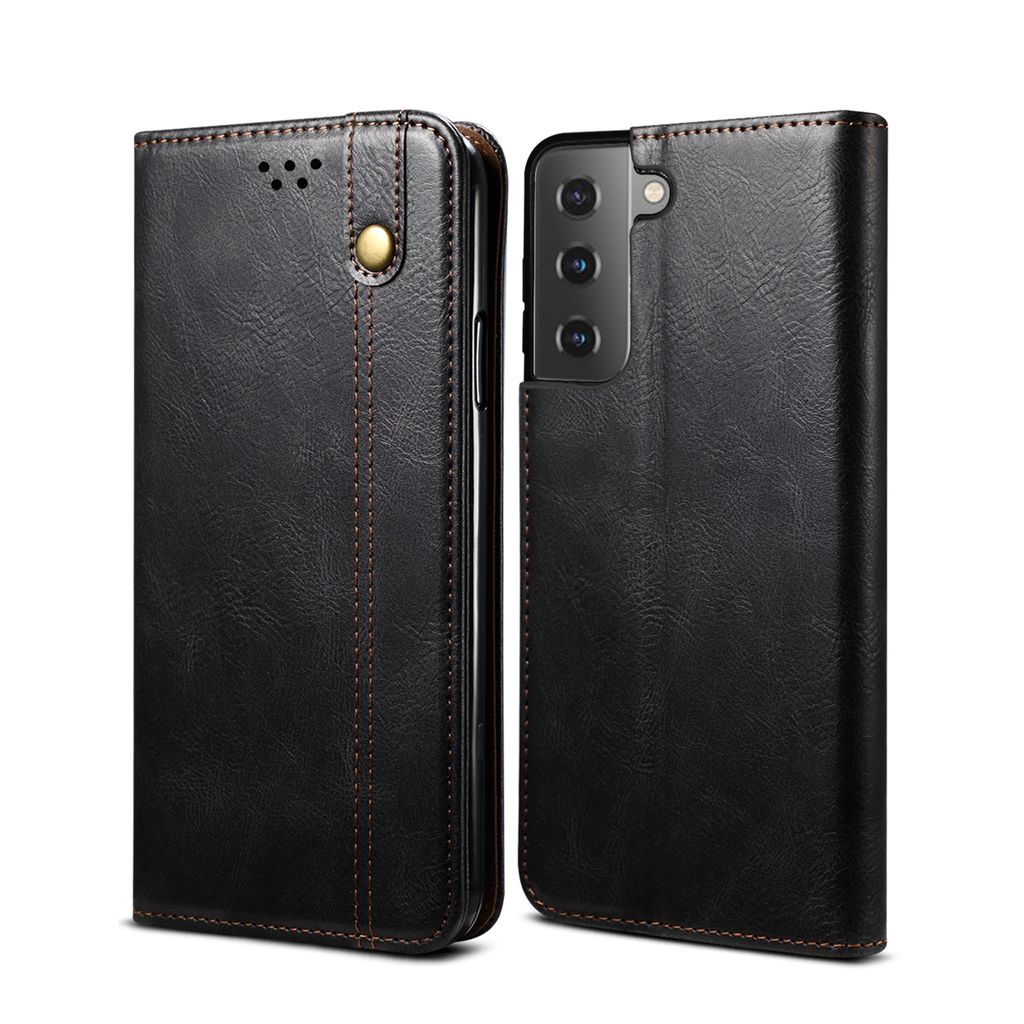 Custodia per Samsung Galaxy S21 FE 5G, custodia in pelle Immagine del prodotto 