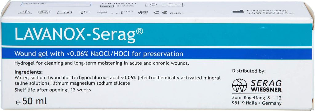 LAVANOX-Serag Wundgel, 50 ml GEL Produktbild 