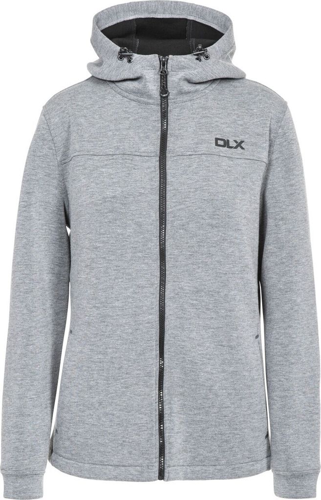 Trespass Damen Aktiv-Jacke Tauri mit Kapuze TP4428 (XXS) (Grau meliert)