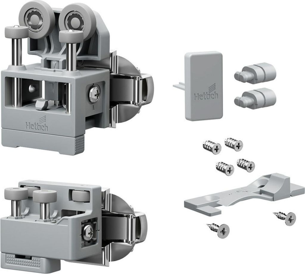 Hettich 9339366, Silber, 1 Stück(e)