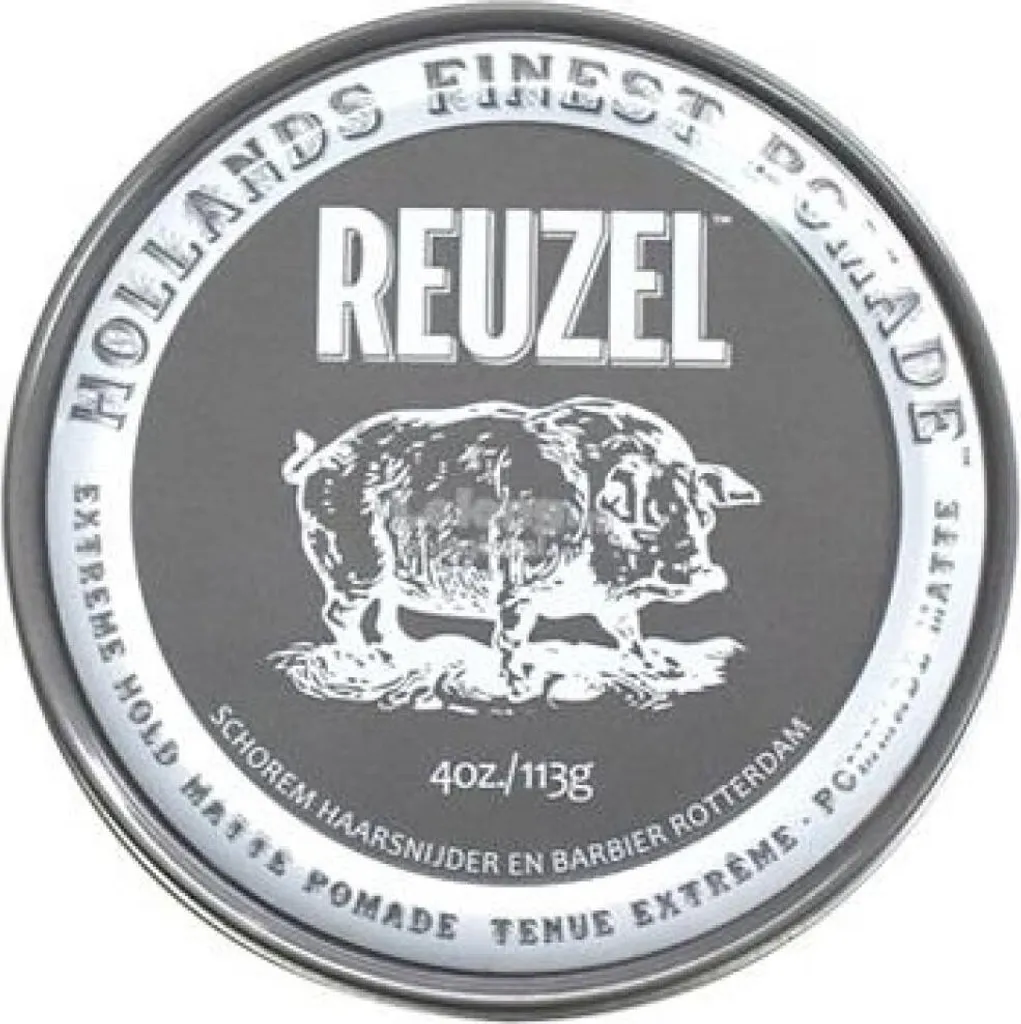 Pomata Capelli Reuzel 95g Extreme Hold Matte Finish - E-shop Ufficiale