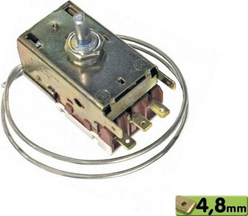 Ranco Thermostat K59-L2665 Ranco 460mm Kapillarrohr 3x4,8mm AMP wie Liebherr 6151178