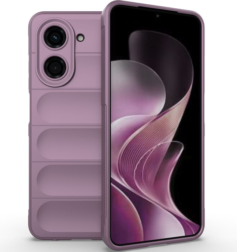 Handyhülle für Xiaomi Redmi A5 4G Weich TPU Silikon Stossfest Anti-rutsch Hülle Lila