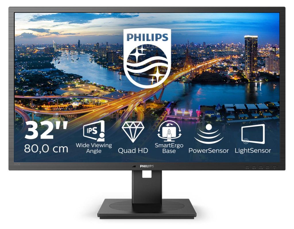 Philips B Line 325B1L/00, 80 cm (31.5"), 2560 x 1440 Pixel, Produktbild 