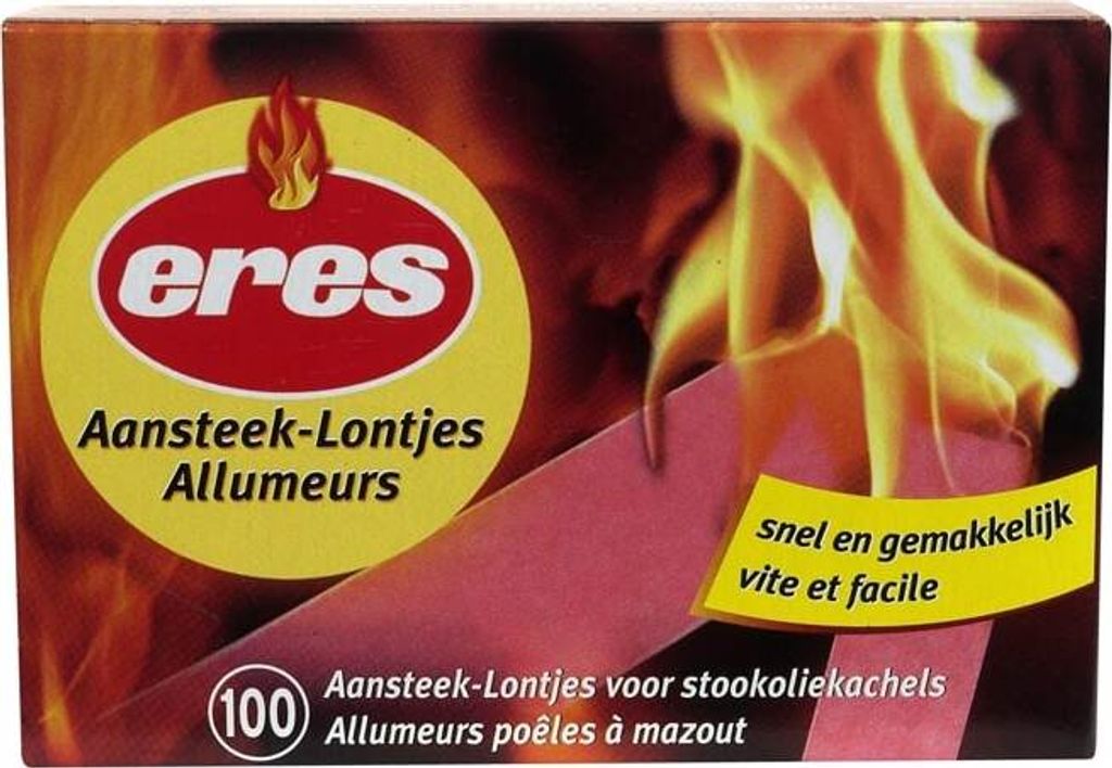 Eres - Heizöl-100 Stück Pro Pack-Feuerzeuge - Eres11002 Immagine del prodotto 