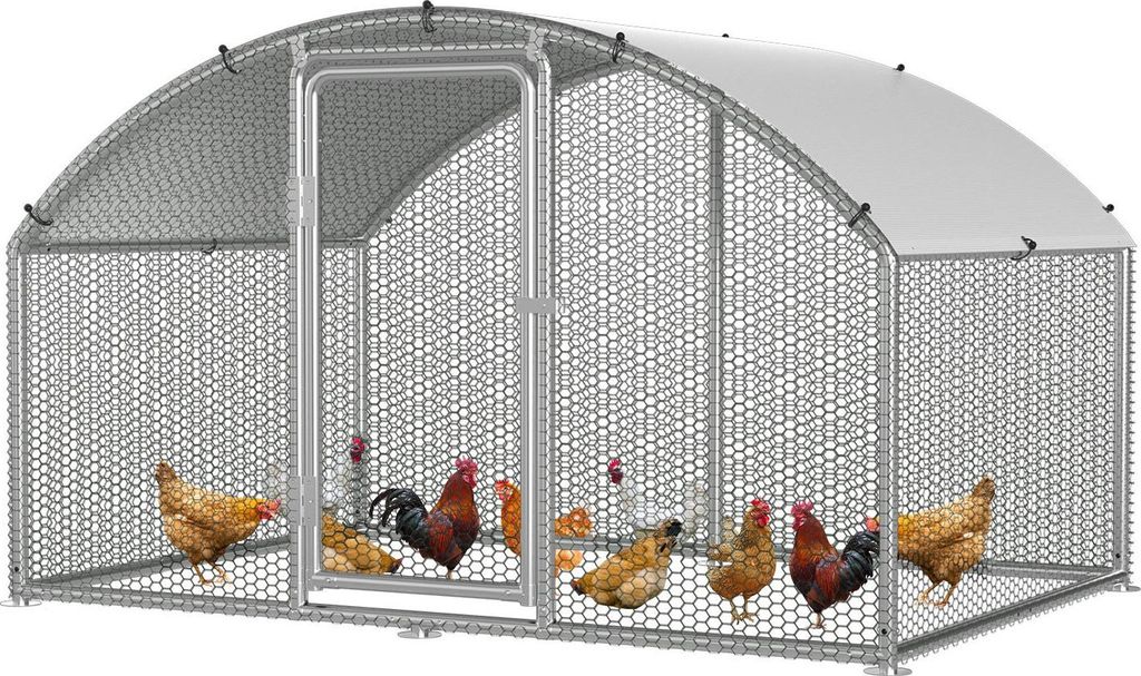 Kurnik Izrielar 3x2x2 m z dachem kopułowym, ocynkowana Zdjęcie produktu 