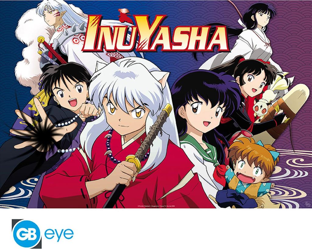 Poster Inuyasha Personnages principaux 91.5x61cm Image du produit 