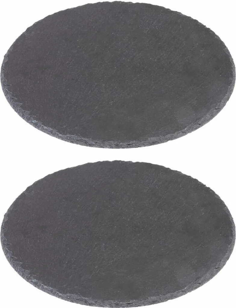 Westmark 2 Naturschieferplatten Tapas + Friends, rund, ø 30 cm, 693022E3