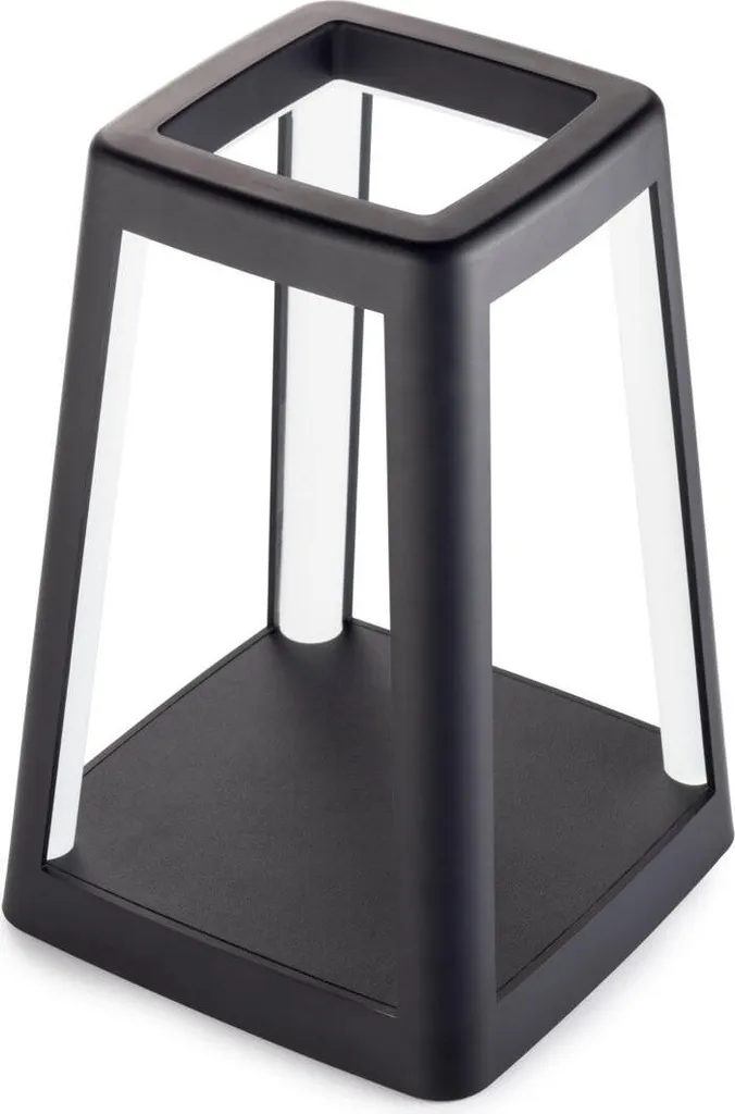 Lanterne de Jardin et Salon Lexon Noire : Ambiance Nomade Rechargeable