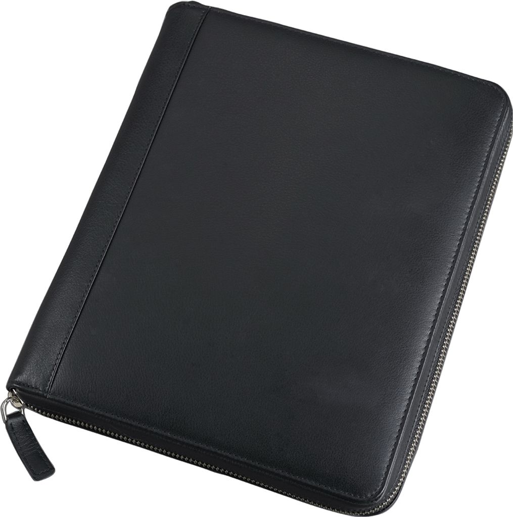 Alassio iPad Organizer Kunstleder inkl. Block schwarz